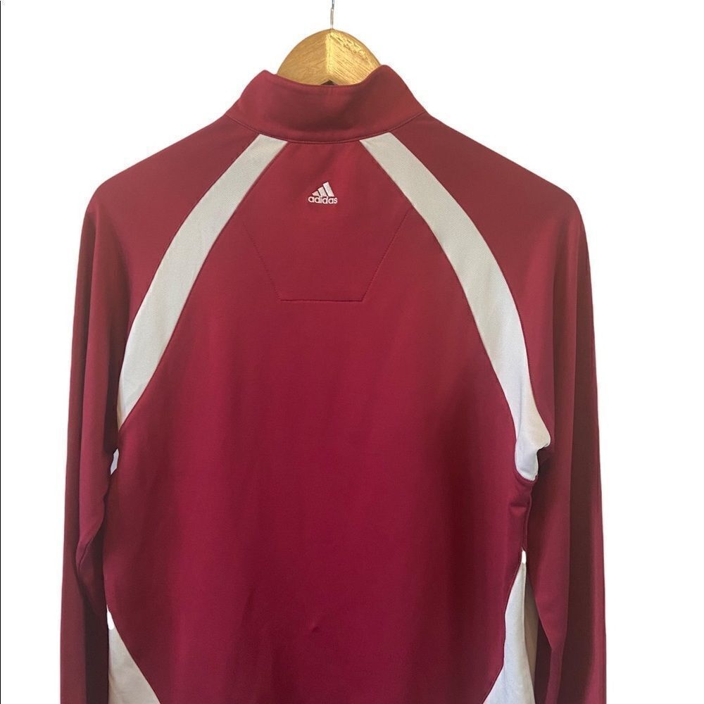 ADIDAS Climawarm Lightweight Long Sleeve Colour Blocked Half Zip Pullover L - Picture 4 of 8